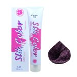 رنگ مو سلیک کالر (Slik Color) شماره 4.20 حجم 100 میلی‌لیتر رنگ بنفش تیره