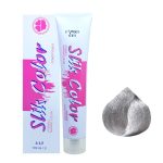 رنگ مو سلیک کالر (Slik Color) شماره 911 رنگ نقره‌ ای خاکستری حجم 100 میلی‌لیتر
