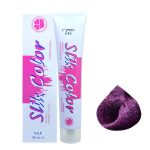 رنگ مو سلیک کالر (Slik Color) شماره 7.20 رنگ شرابی خیلی روشن حجم 100 میلی‌لیتر