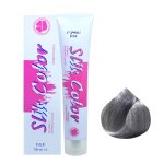 رنگ مو سلیک کالر (Slik Color) شماره 004 رنگ نقره‌ای حجم 100 میلی‌لیتر