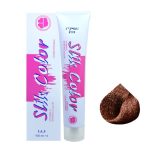 رنگ مو سلیک کالر (Slik Color) شماره 7.53 حجم 100 میلی‌لیتر رنگ کاکائویی متوسط