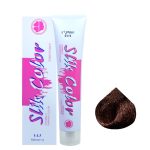 رنگ مو سلیک کالر (Slik Color) شماره 5.53 رنگ شکلاتی قهوه‌ ای روشن حجم 100 میلی‌لیتر