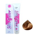 رنگ مو سلیک کالر (Slik Color) شماره 7.5 رنگ بلوند طلایی متوسط حجم 100 میلی‌لیتر