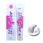 رنگ مو سلیک کالر (Slik Color) شماره 90.01 رنگ نقره‌ای حجم 100 میلی‌لیتر